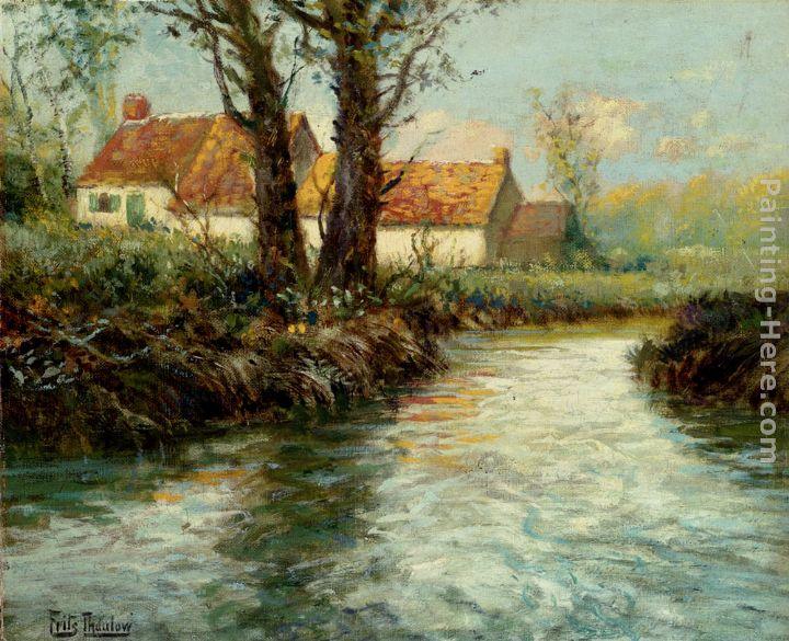 Fritz Thaulow Famous Paintings